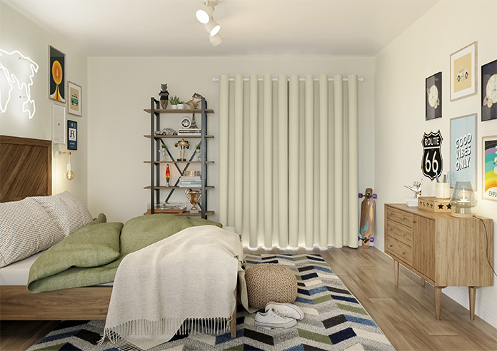 Vienna, Mushroom - Made to Measure Curtains - Image 15